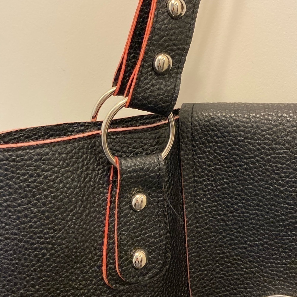TOTE Black and pink vegan leather large - Picture 7 of 7